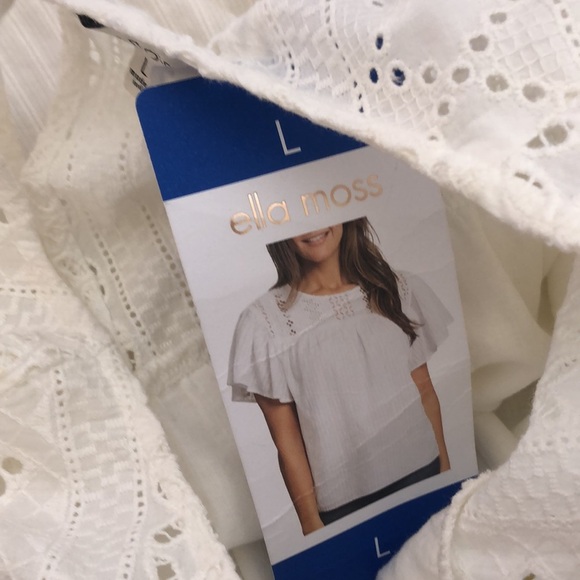 NWT Ella Moss top romantic - Picture 7 of 10
